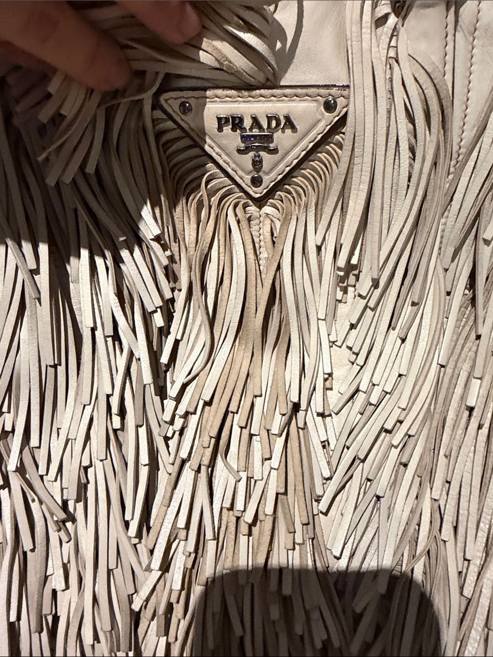 Rare Prada fringe tote (vintage) - Picture 4 of 8